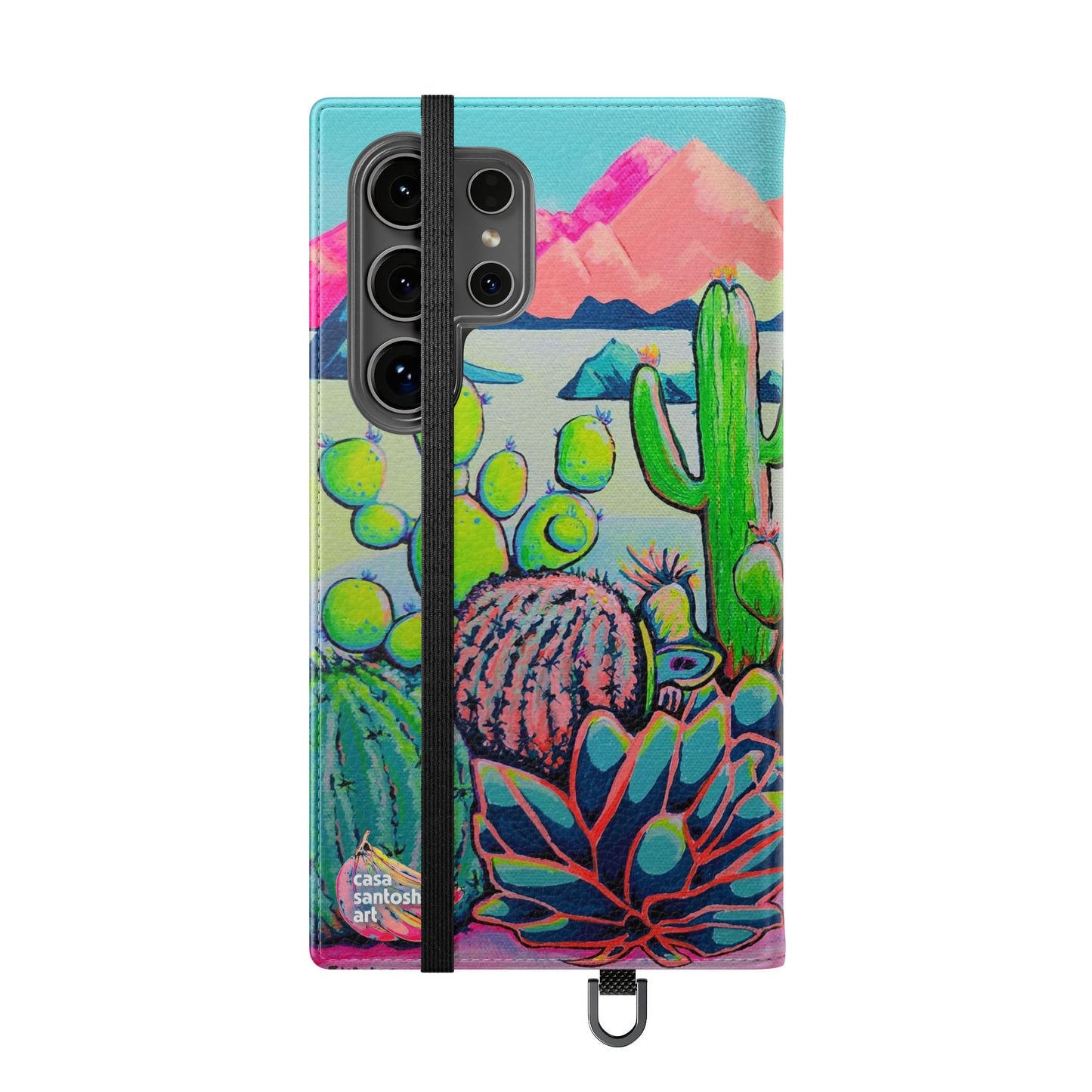 Cyclops Camel Flip Phone Case – Wallet Cover with Card Slots