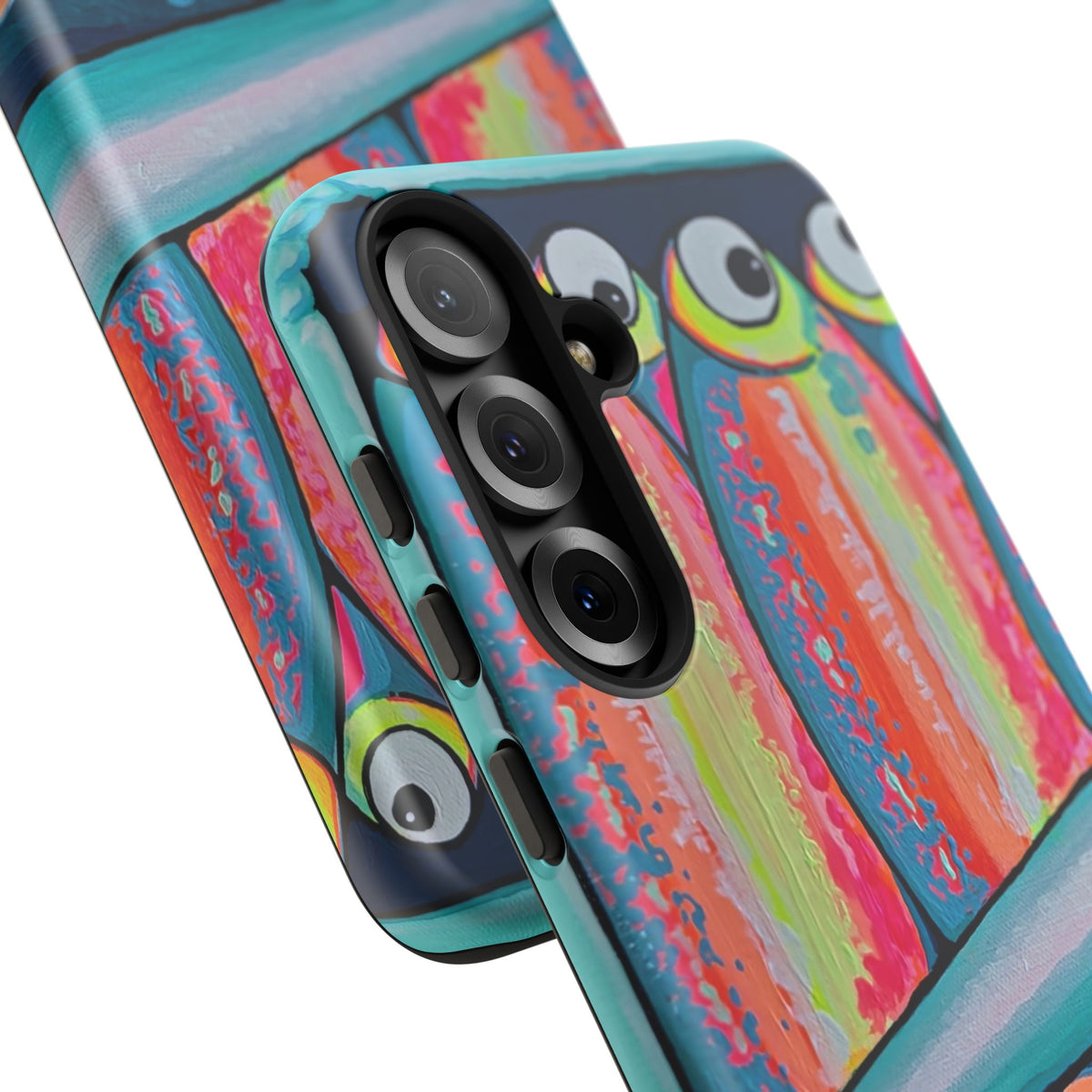 Neon Sardines Tough Phone Case