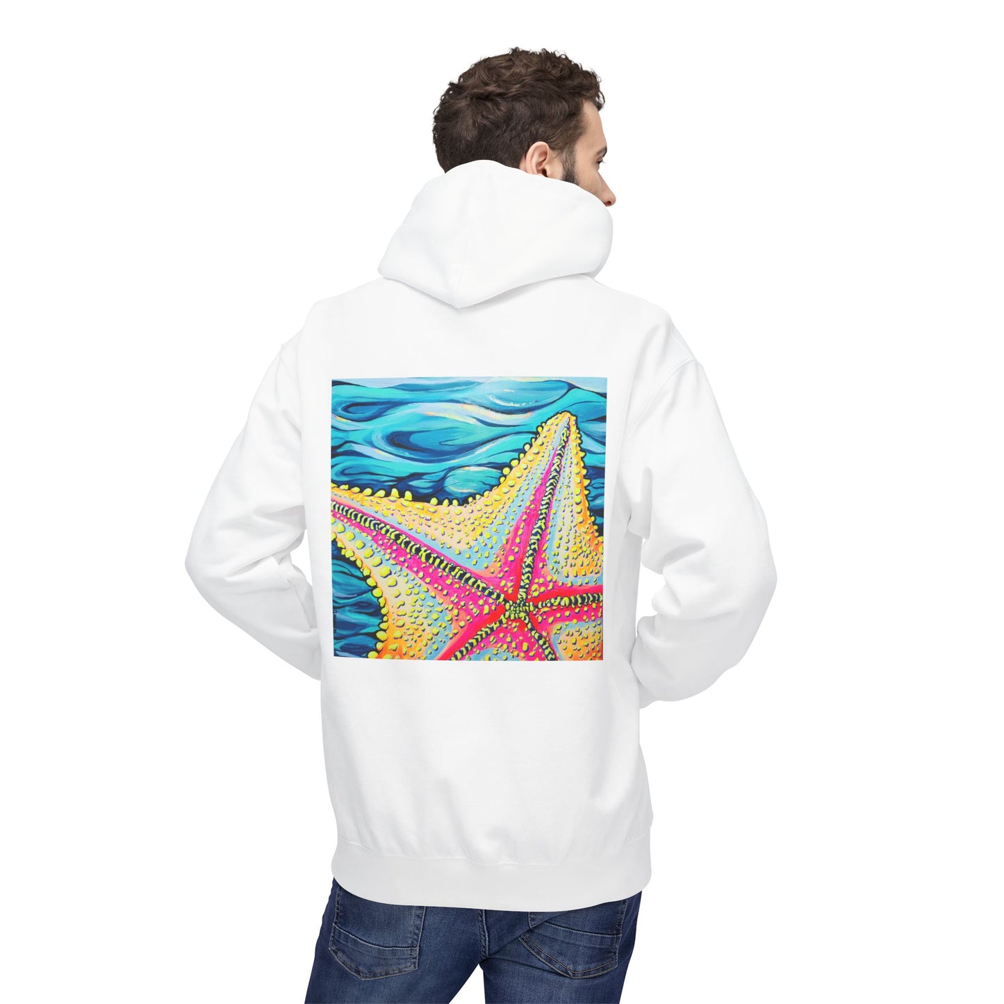 Unisex Starfish Beach Bocas Soft Hoodie
