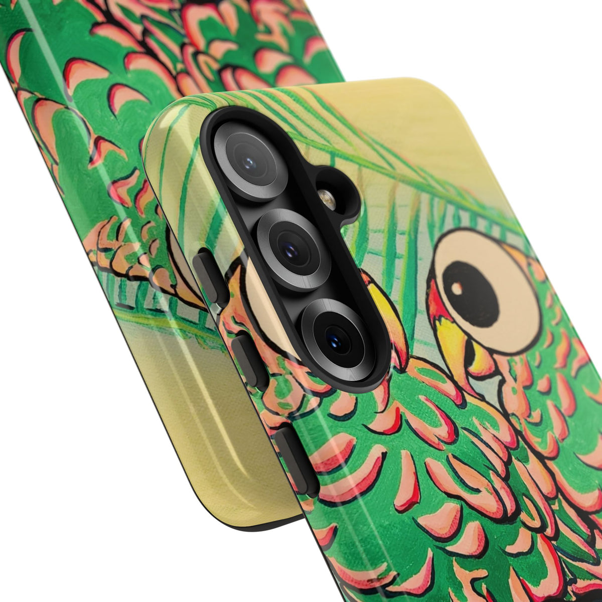 Chatty Cyclops Parrots Tough Phone Case