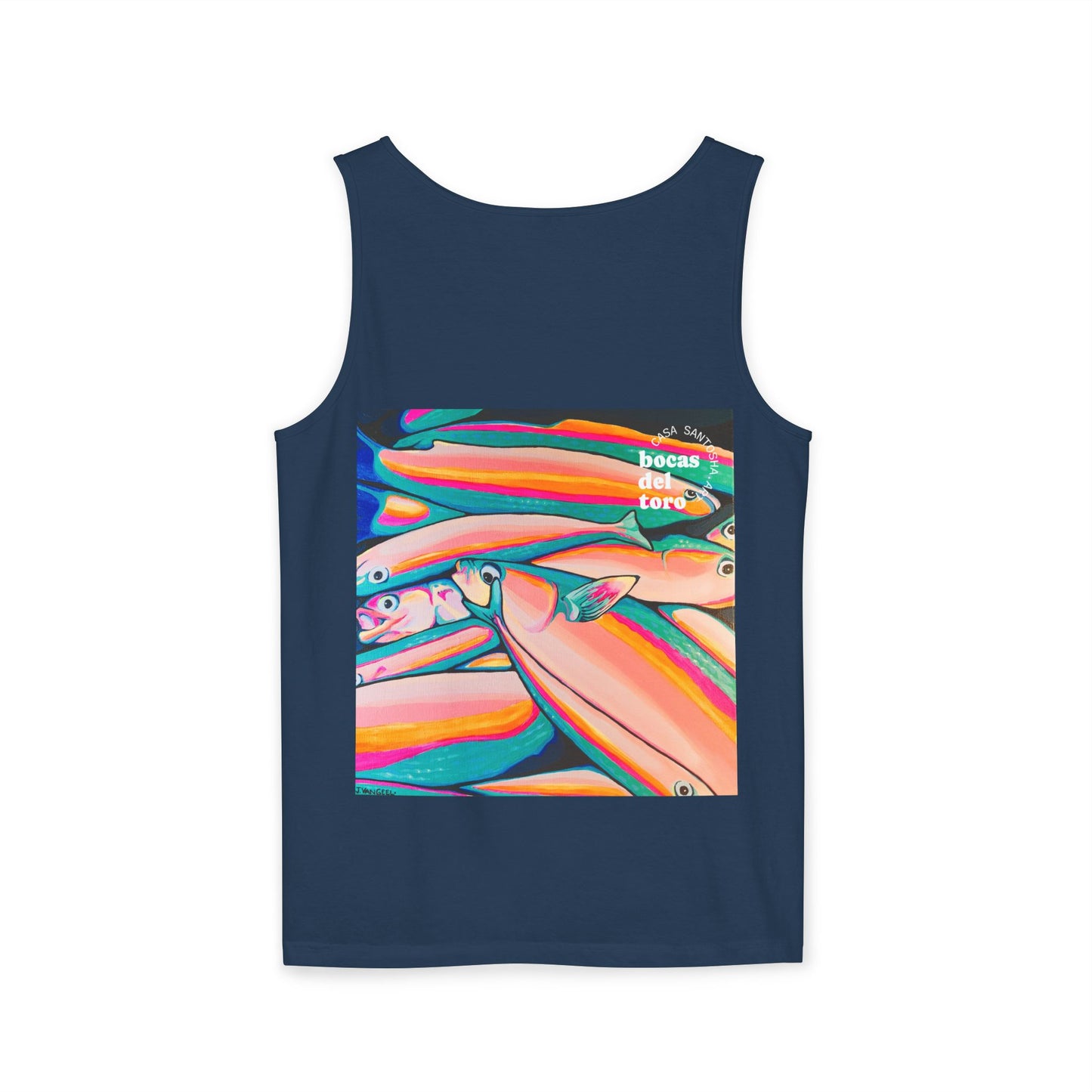 Unisex Neon Fish Tank Top - Perfect for Summer Vibes