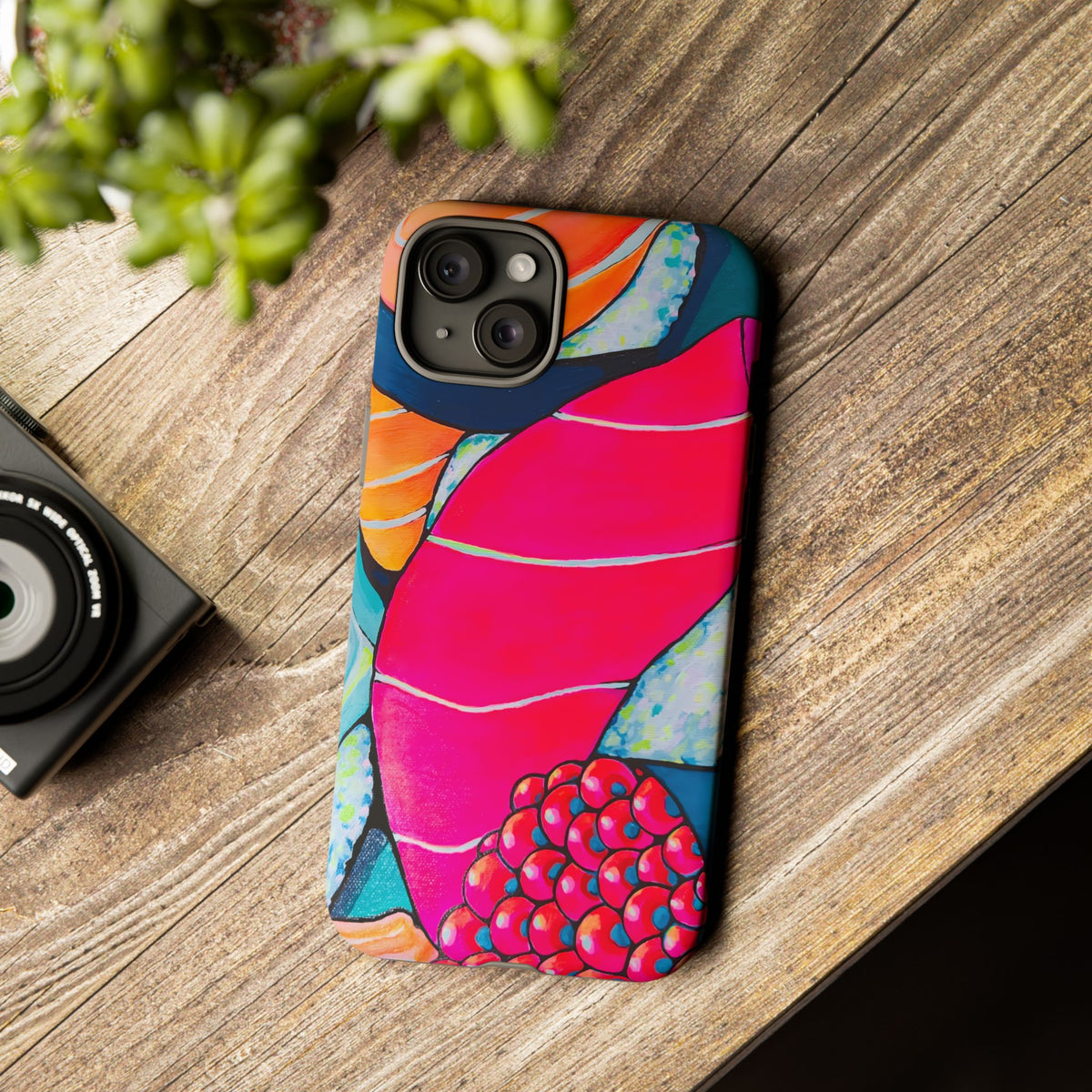 Coque de téléphone résistante Néon Sushi