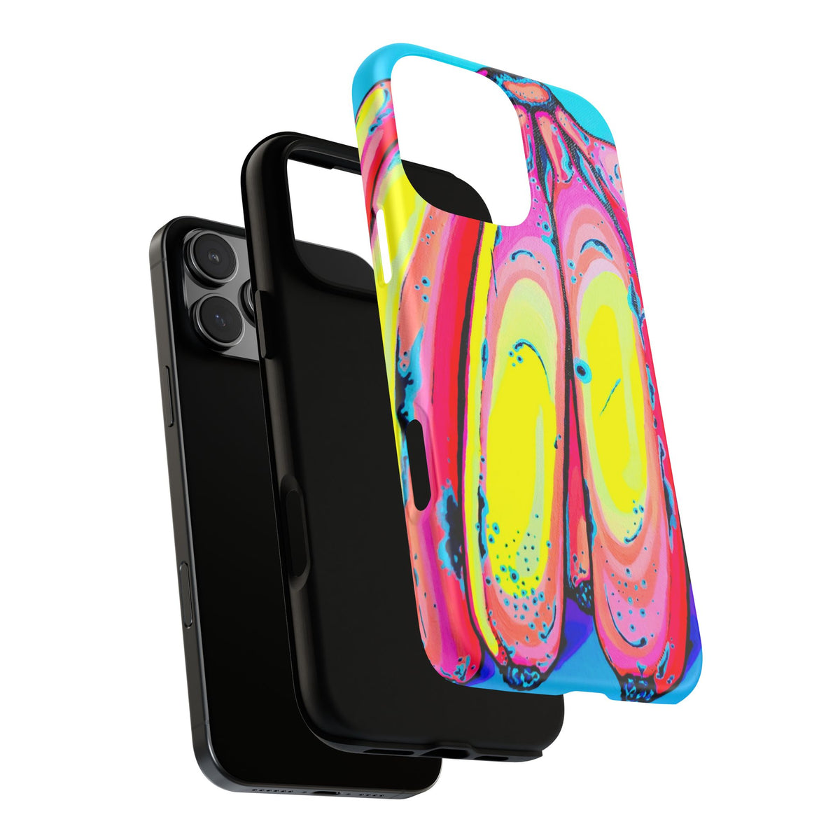 Neon Fat Bananas Tough Phone Case