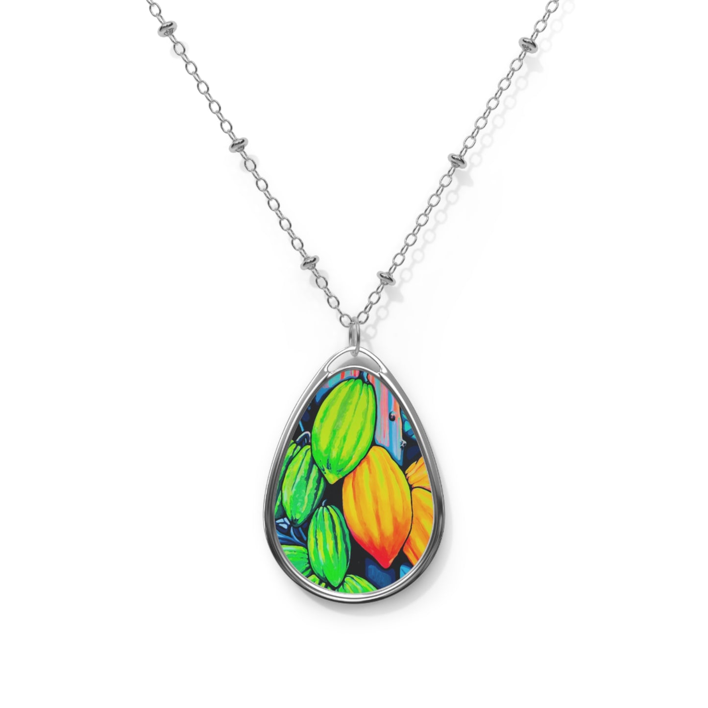 Neon Cacao Necklace