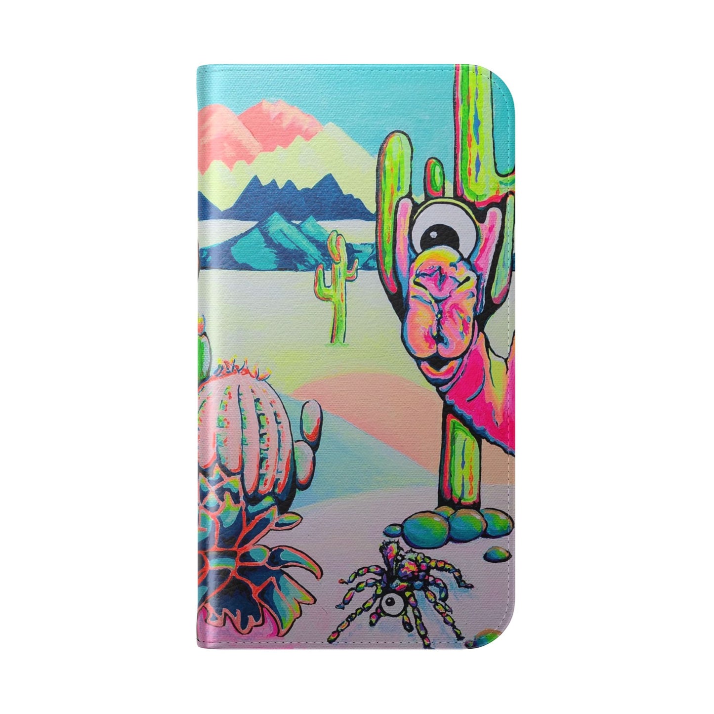 Cyclops Camel Flip Phone Case – Wallet Cover with Card Slots