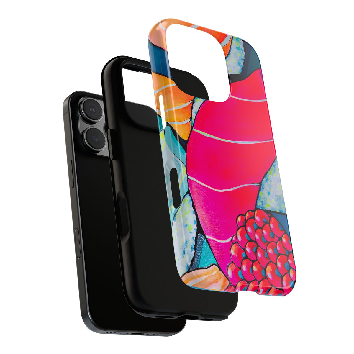 Coque de téléphone résistante Néon Sushi