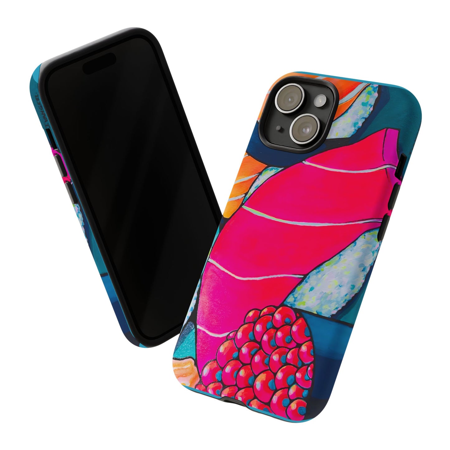 Coque de téléphone résistante Néon Sushi