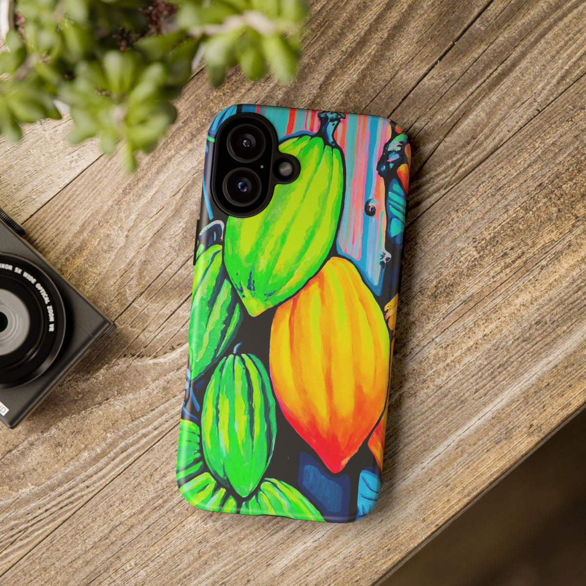 Coque de téléphone robuste Cacao Néon