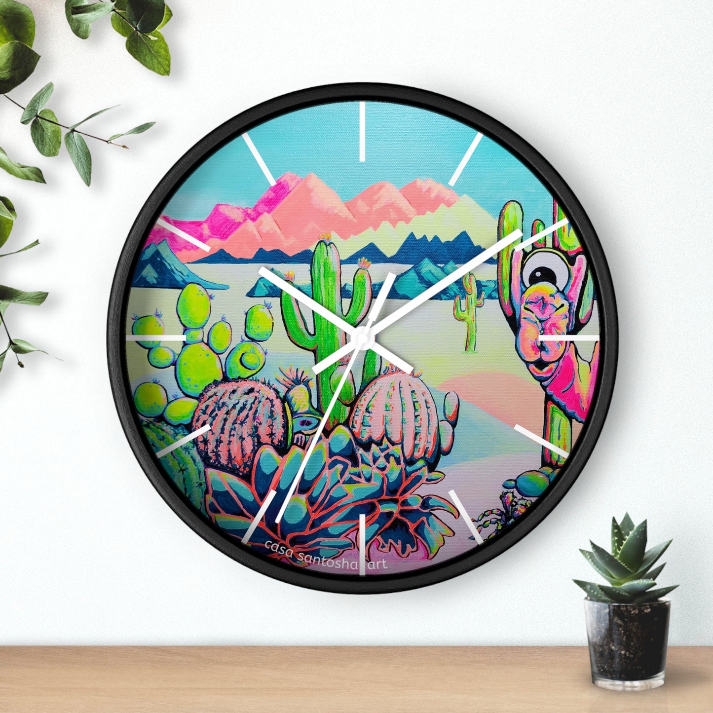 Cyclops Camel Pop Art Wall Clock