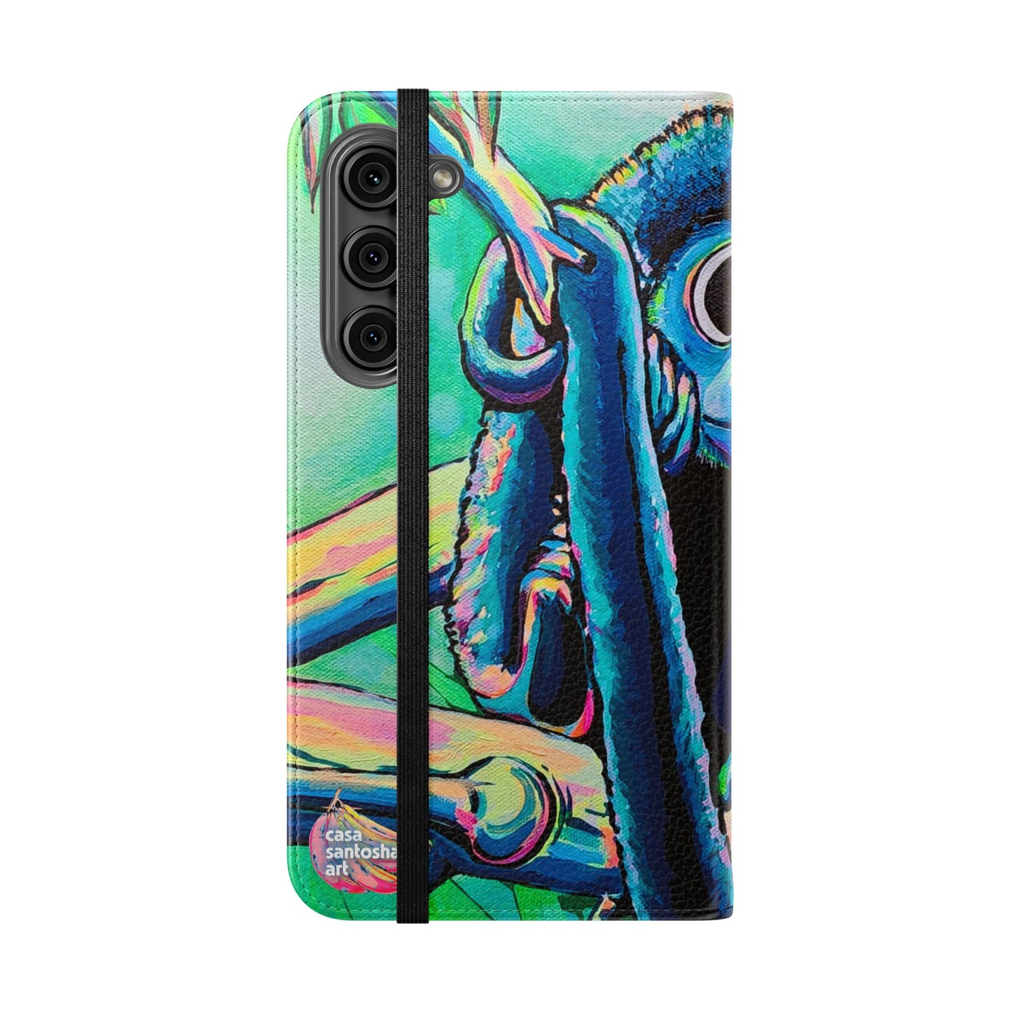 Cyclops Monkey Flip Phone Case – Wallet Cover with Card Slots