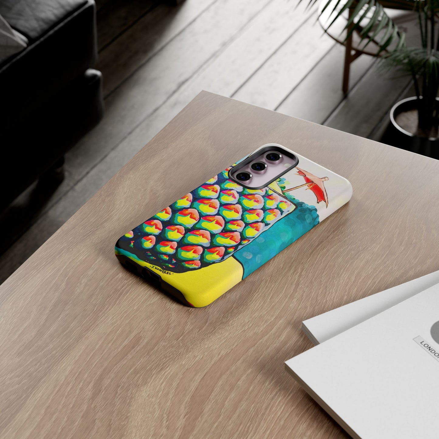 Neon Piña Colada Tough Phone Case