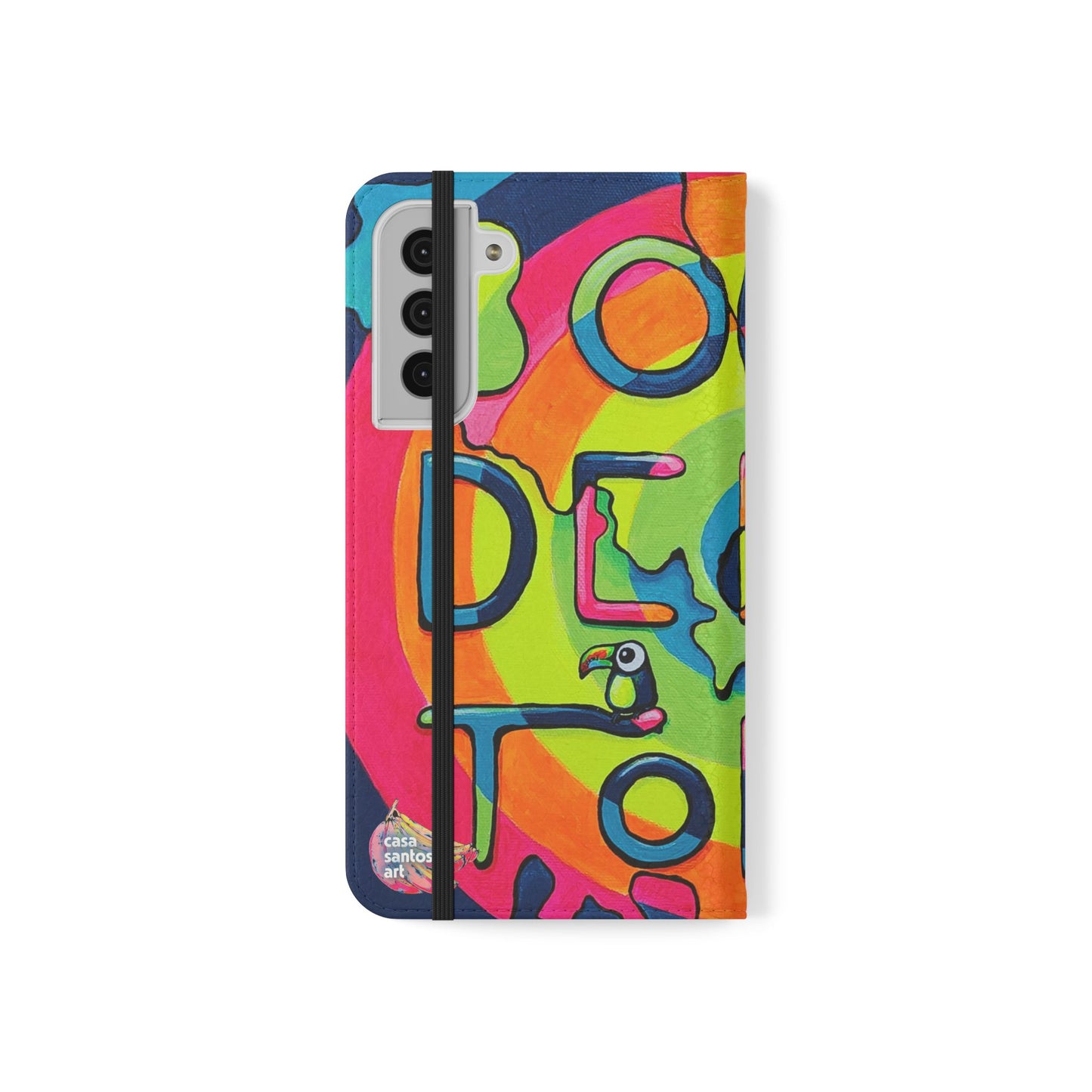 Bocas Del Toro Islands Flip Phone Case – Wallet Cover with Card Slots