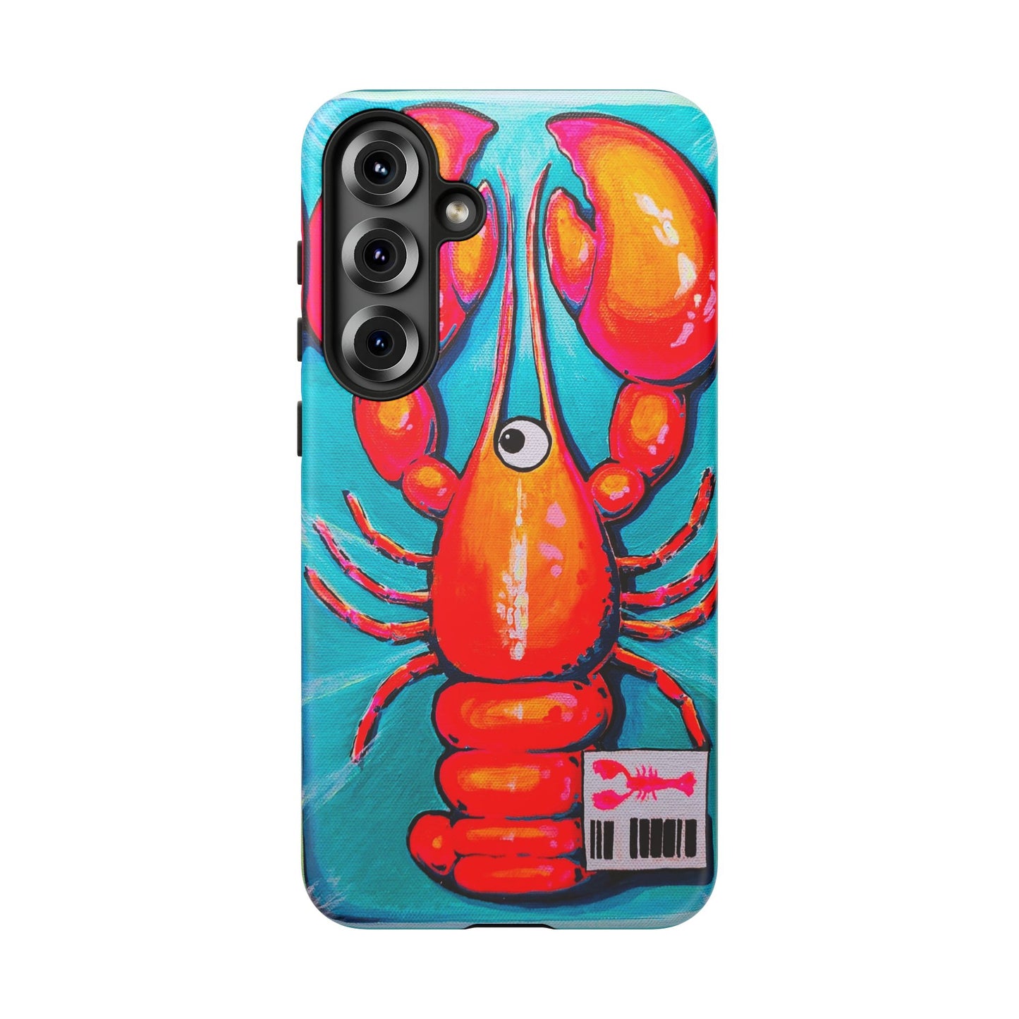 Neon Lobster Tough Phone Case