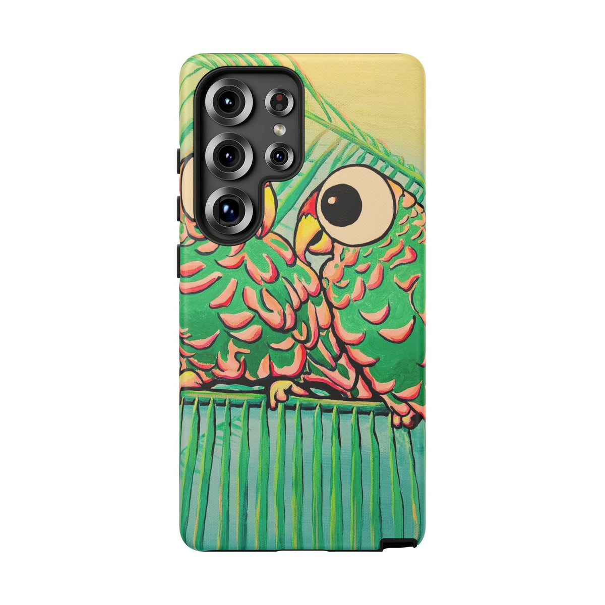 Chatty Cyclops Parrots Tough Phone Case