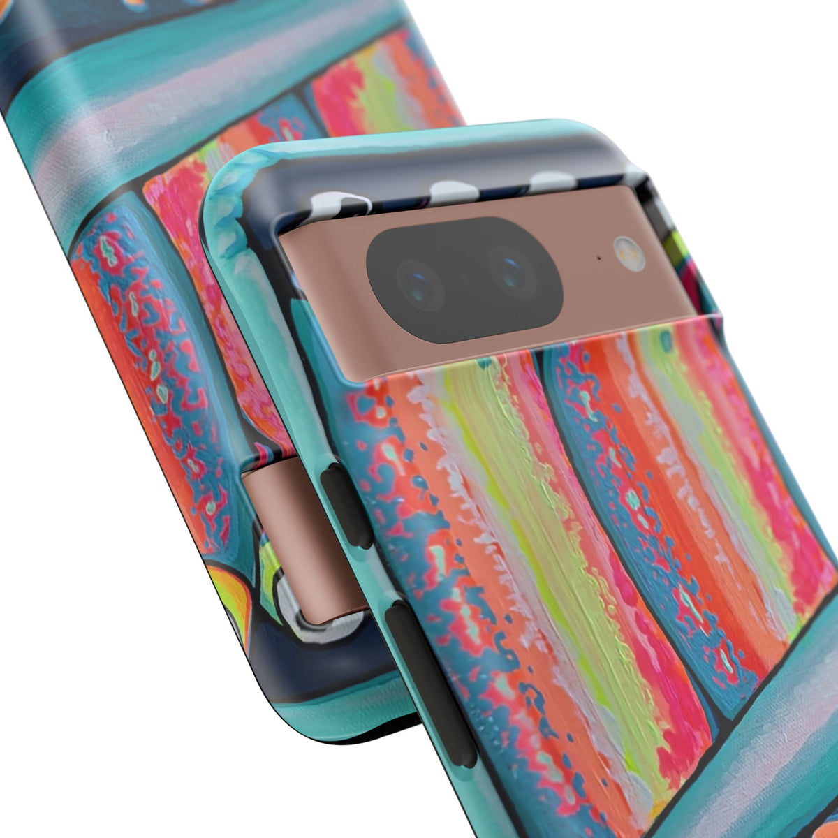 Neon Sardines Tough Phone Case