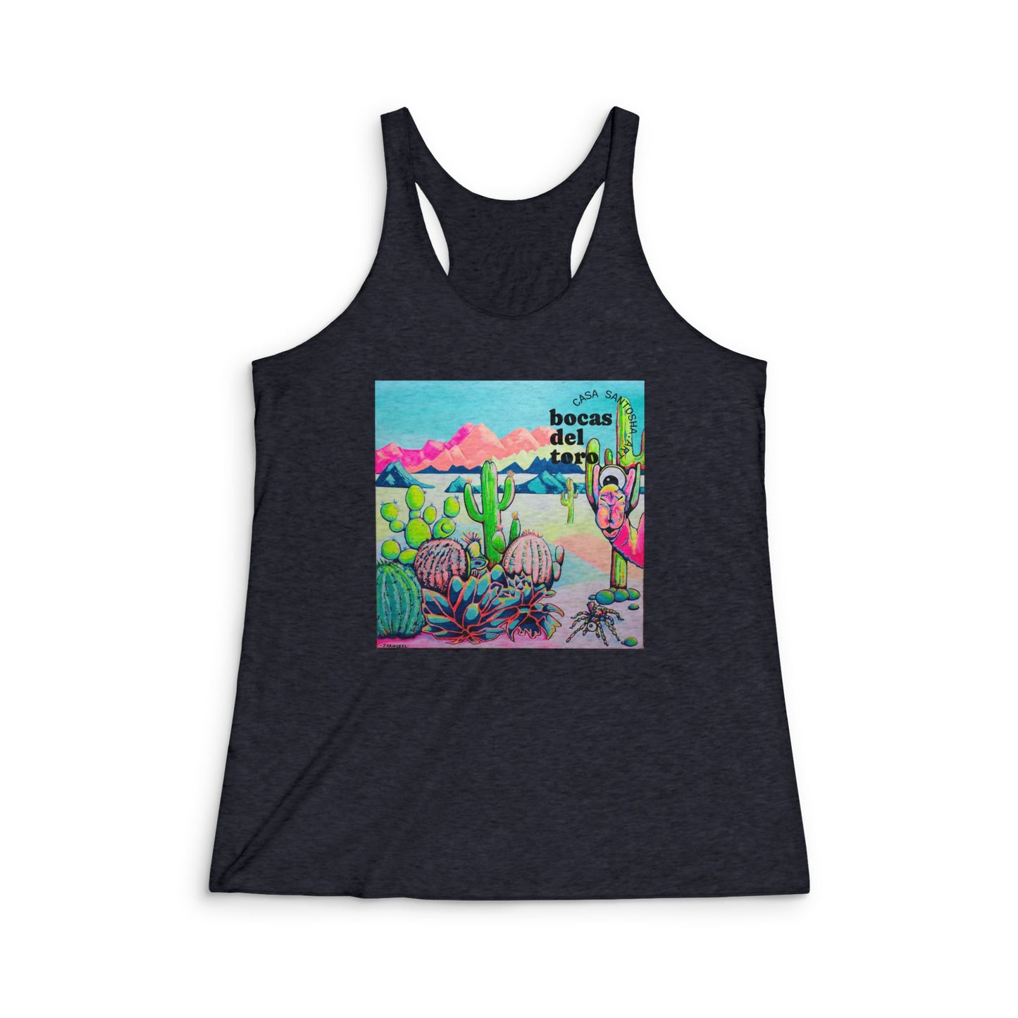 Women's Cyclops Camel Graphic Racerback Tank