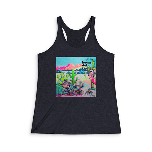 Women's Cyclops Camel Graphic Racerback Tank