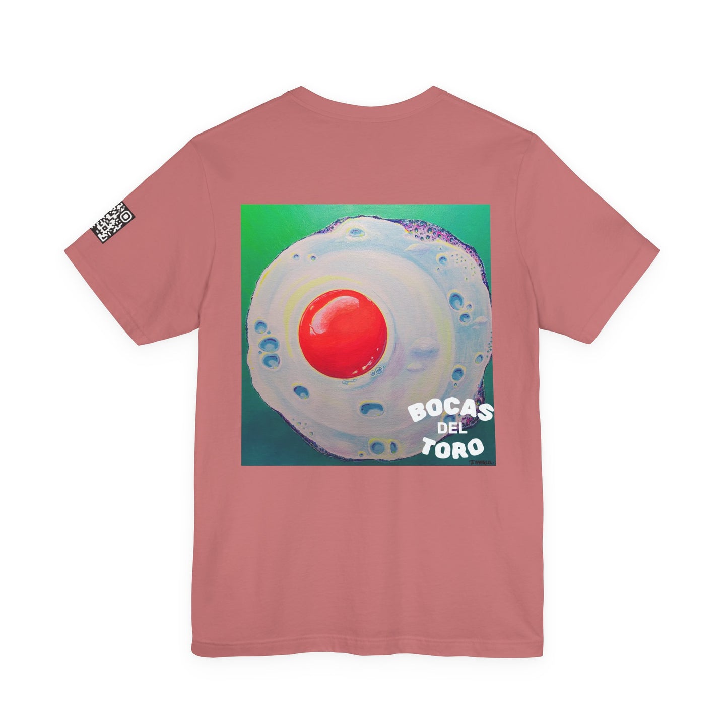 Unisex Neon Fried Egg Tee