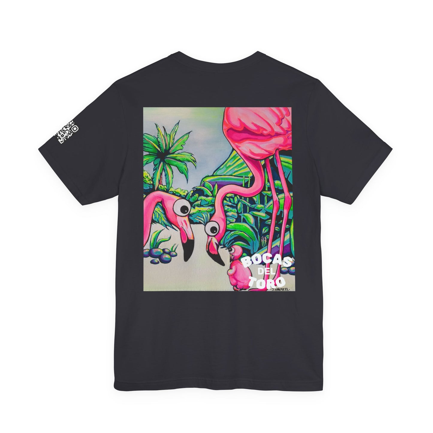 Unisex Cyclops Flamingo Family Tee