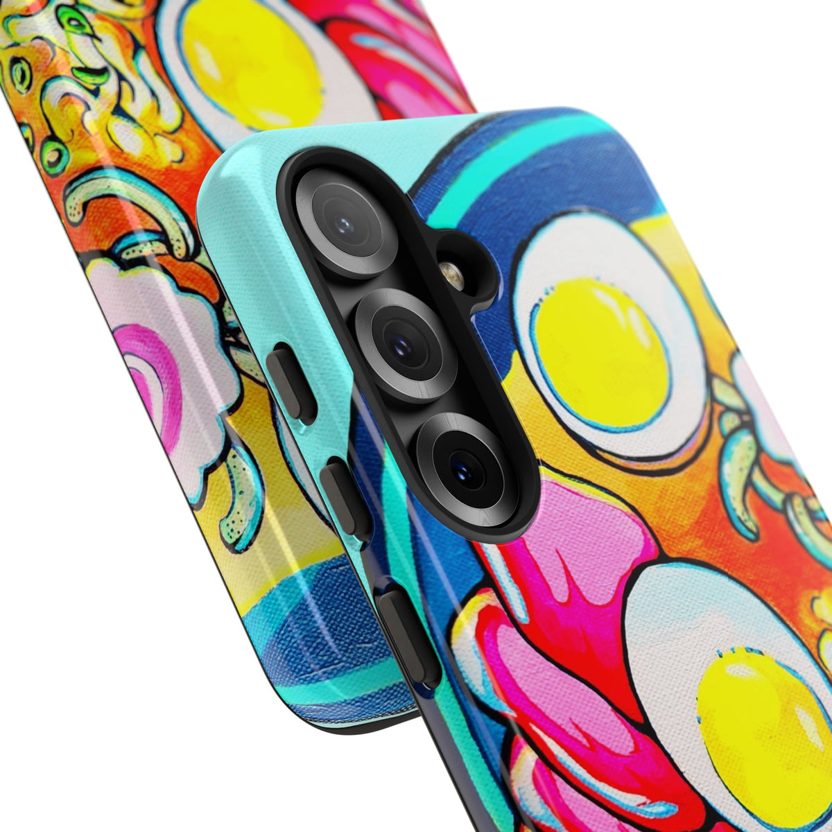 Coque de téléphone résistante Neon Ramen