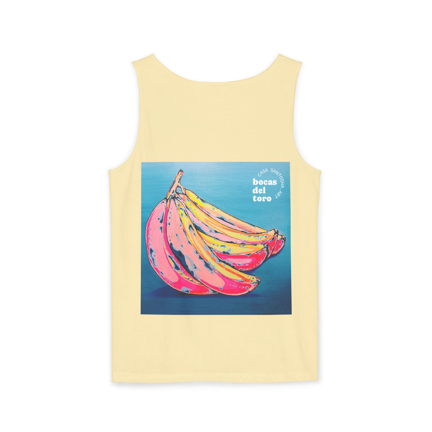 Unisex Neon Banana Tank Top - Perfect for Summer Vibes