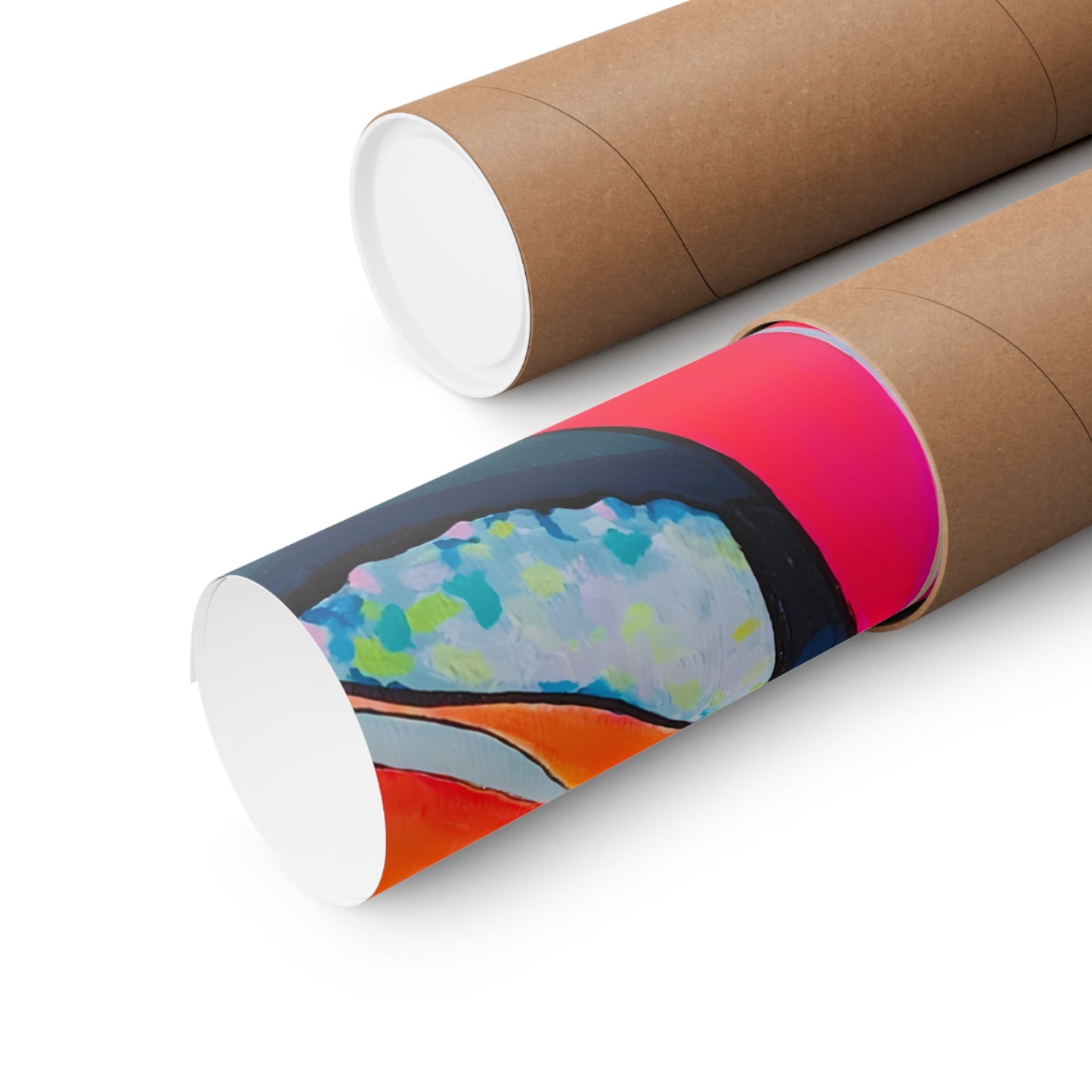 Affiche d'art Giclée Sushi Néon