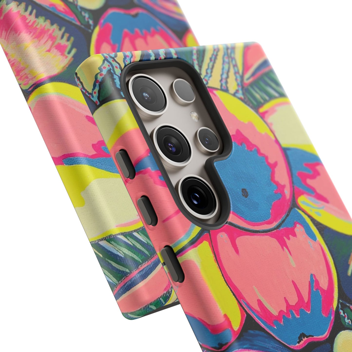 Neon Coconuts Tough Phone Case