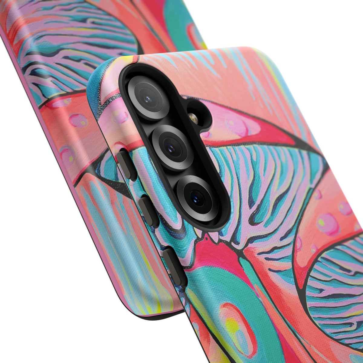 Coque de téléphone résistante Trippy Mushrooms