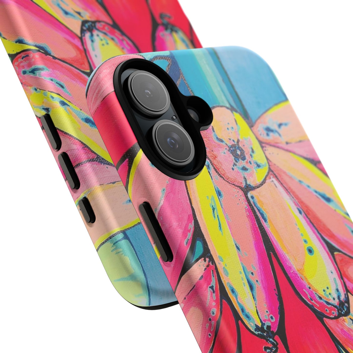 Neon Primitivo Bananas Tough Phone Case