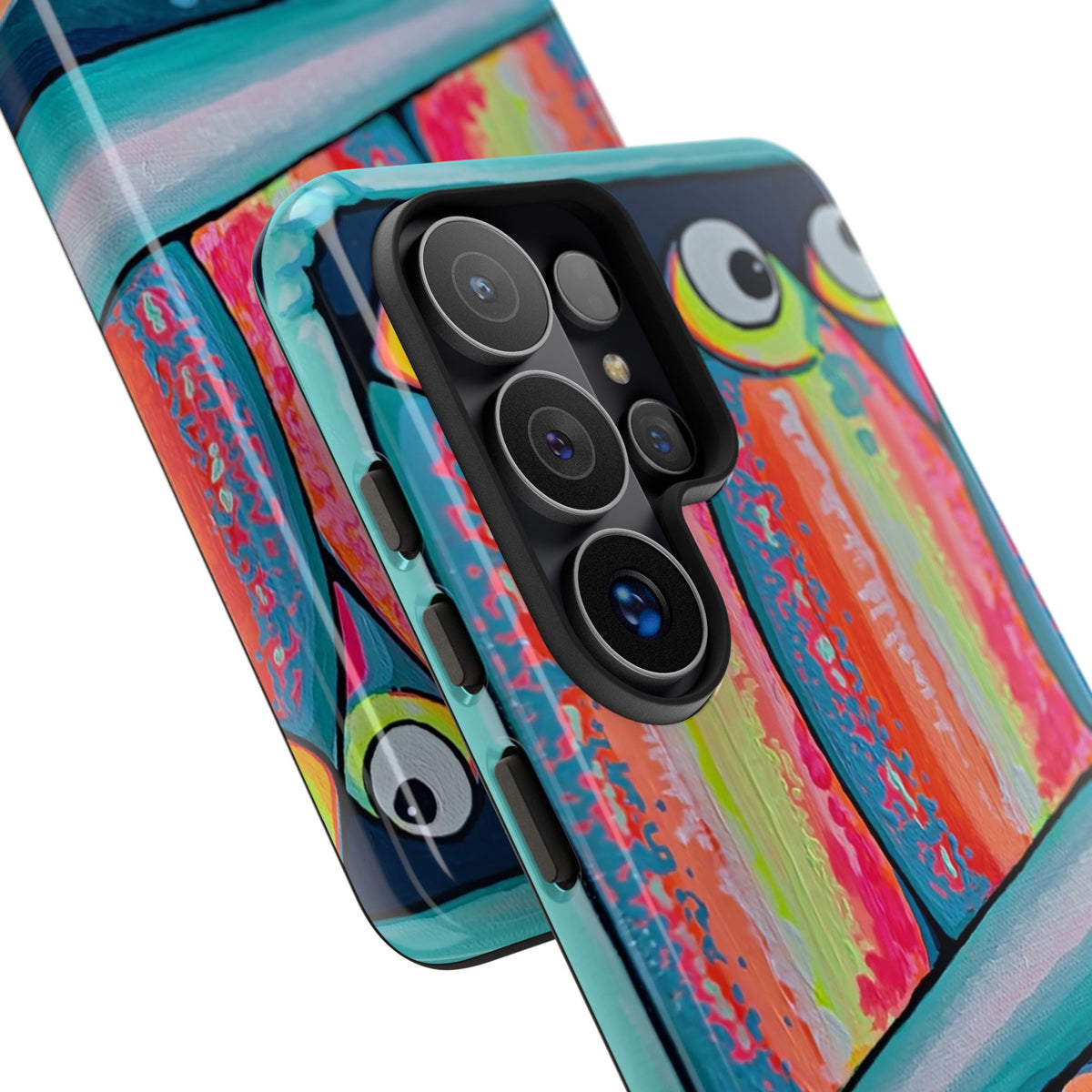Neon Sardines Tough Phone Case