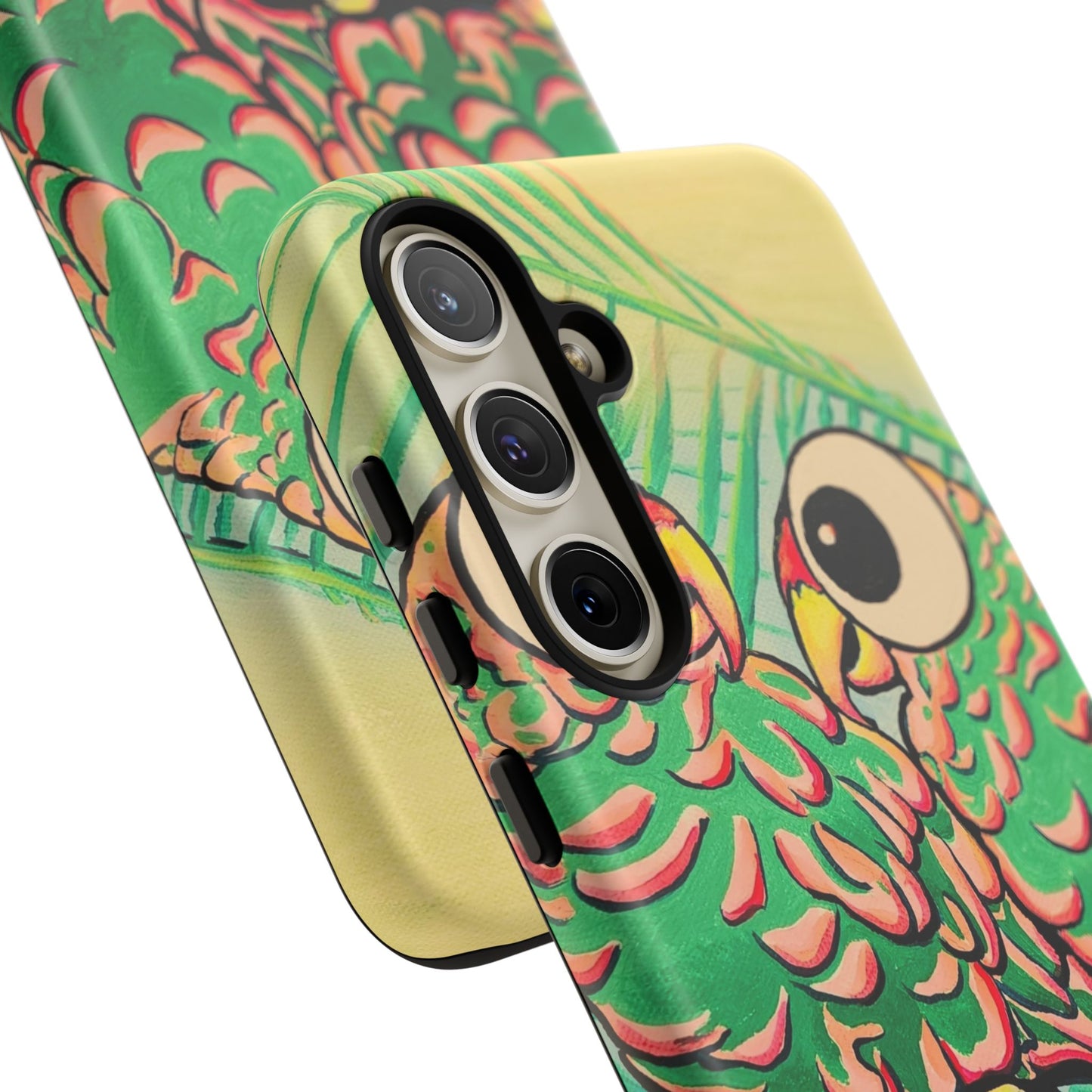 Chatty Cyclops Parrots Tough Phone Case
