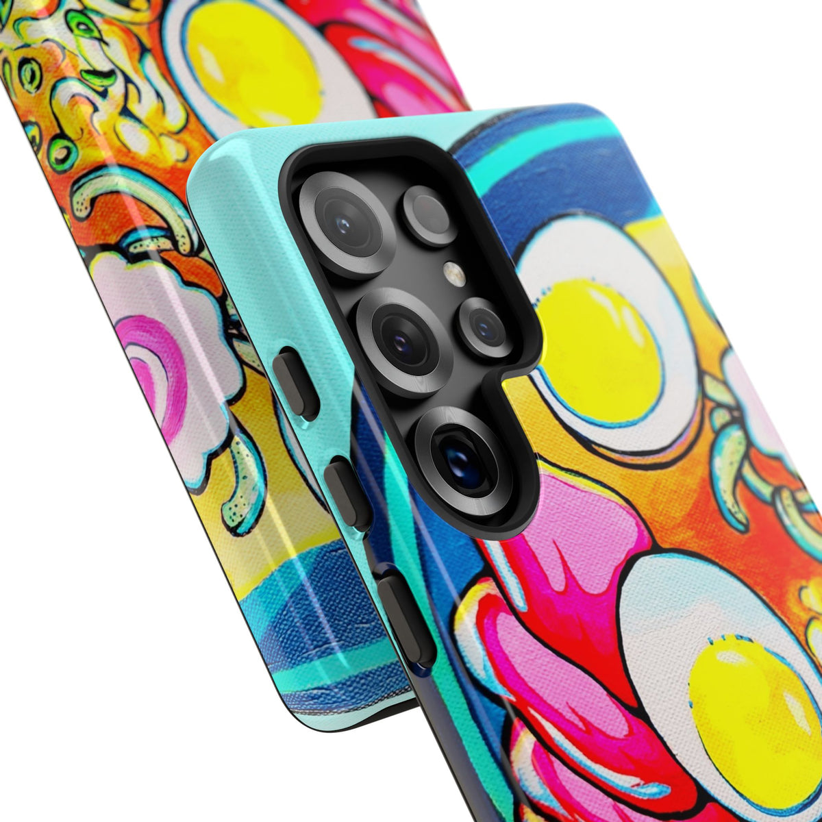 Coque de téléphone résistante Neon Ramen
