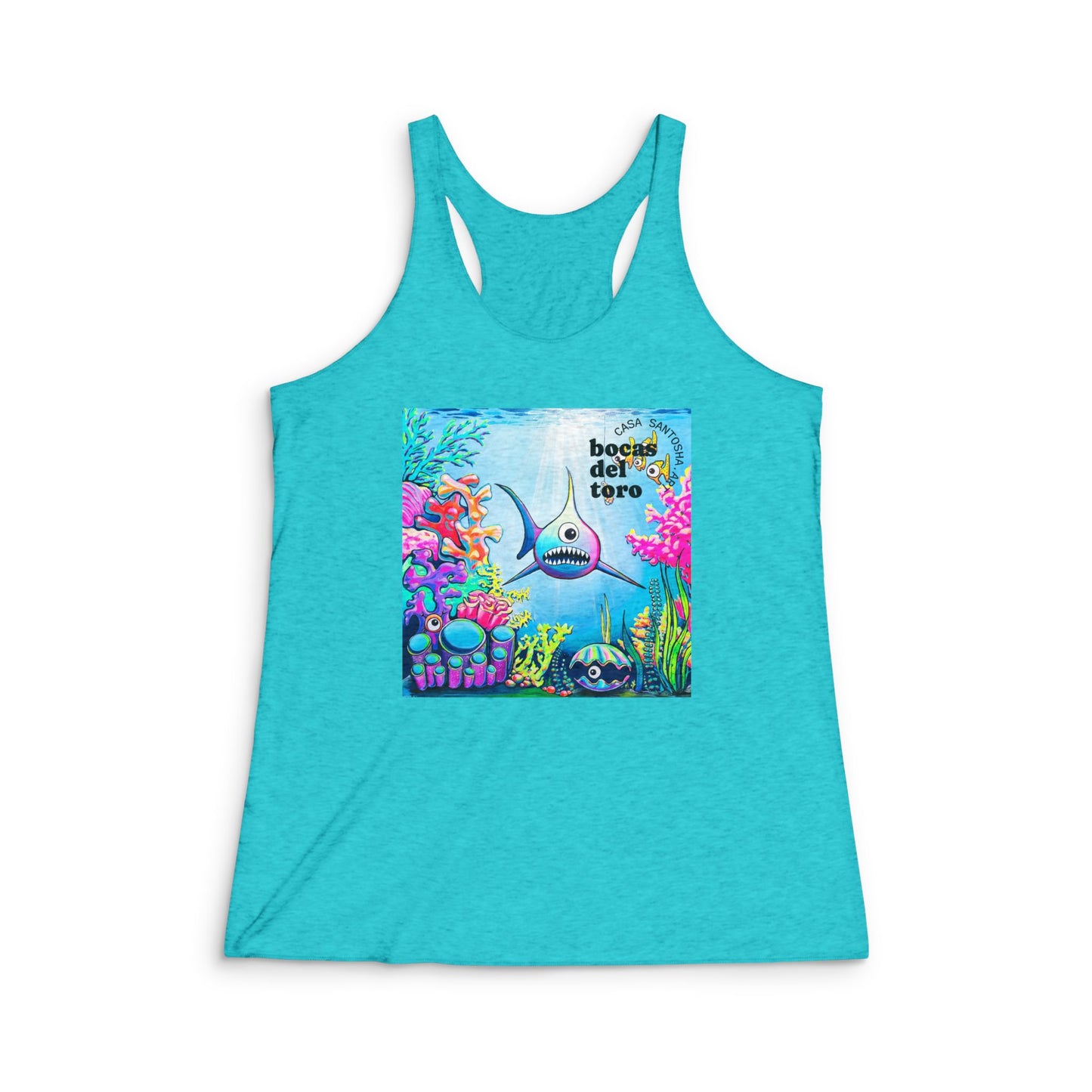 Women's Cyclops Shark Graphic Racerback Tank