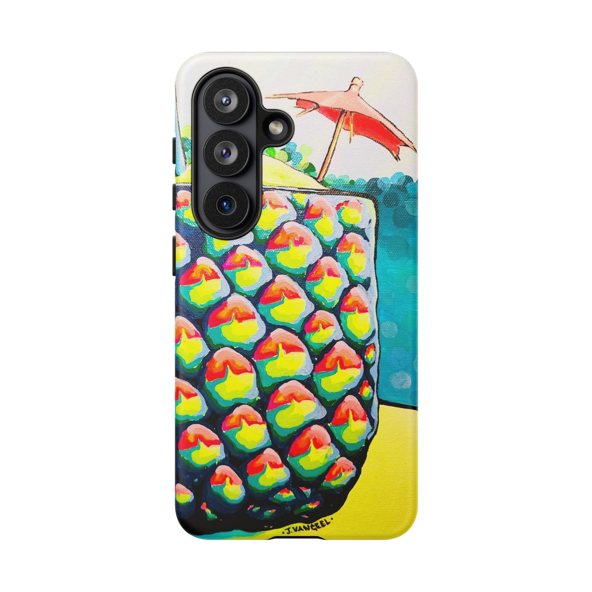 Neon Piña Colada Tough Phone Case