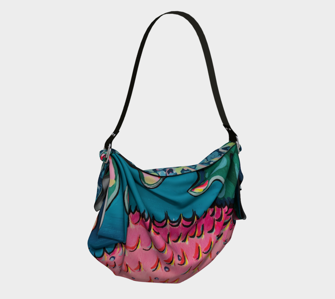 Cyclops Pufferfish Origami Tote