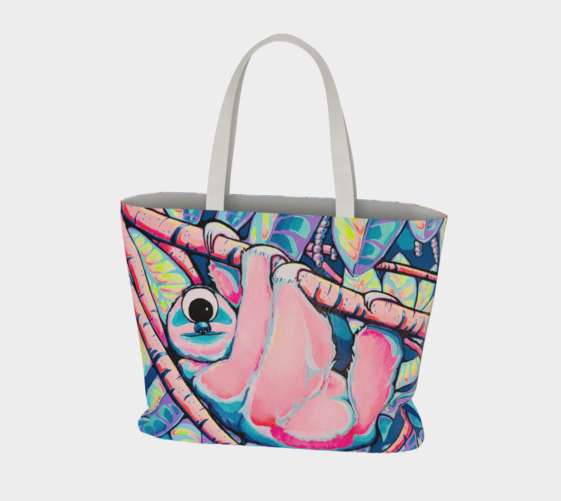 Cyclops Sloth Market Tote