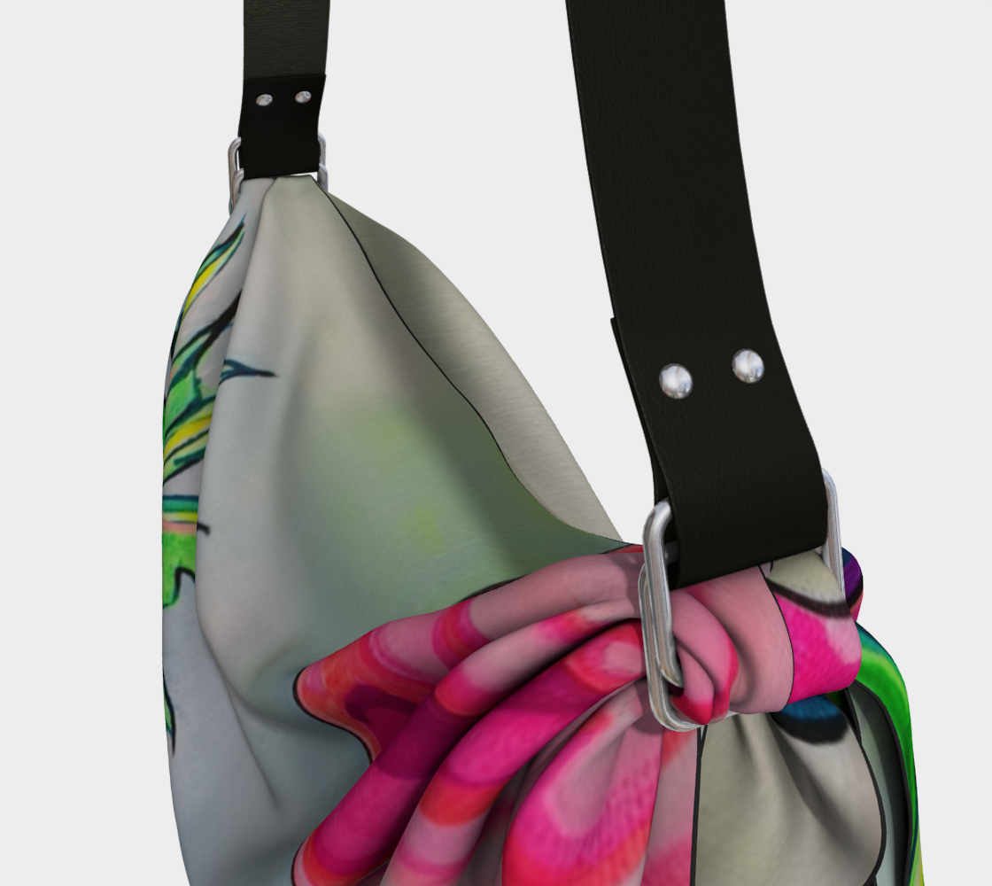 Cyclops Flamingo Family Origami Tote