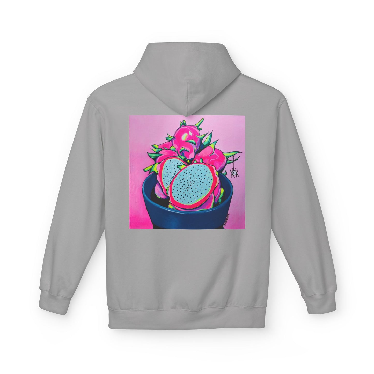 Unisex Neon Pink Dragon Fruit Soft Hoodie