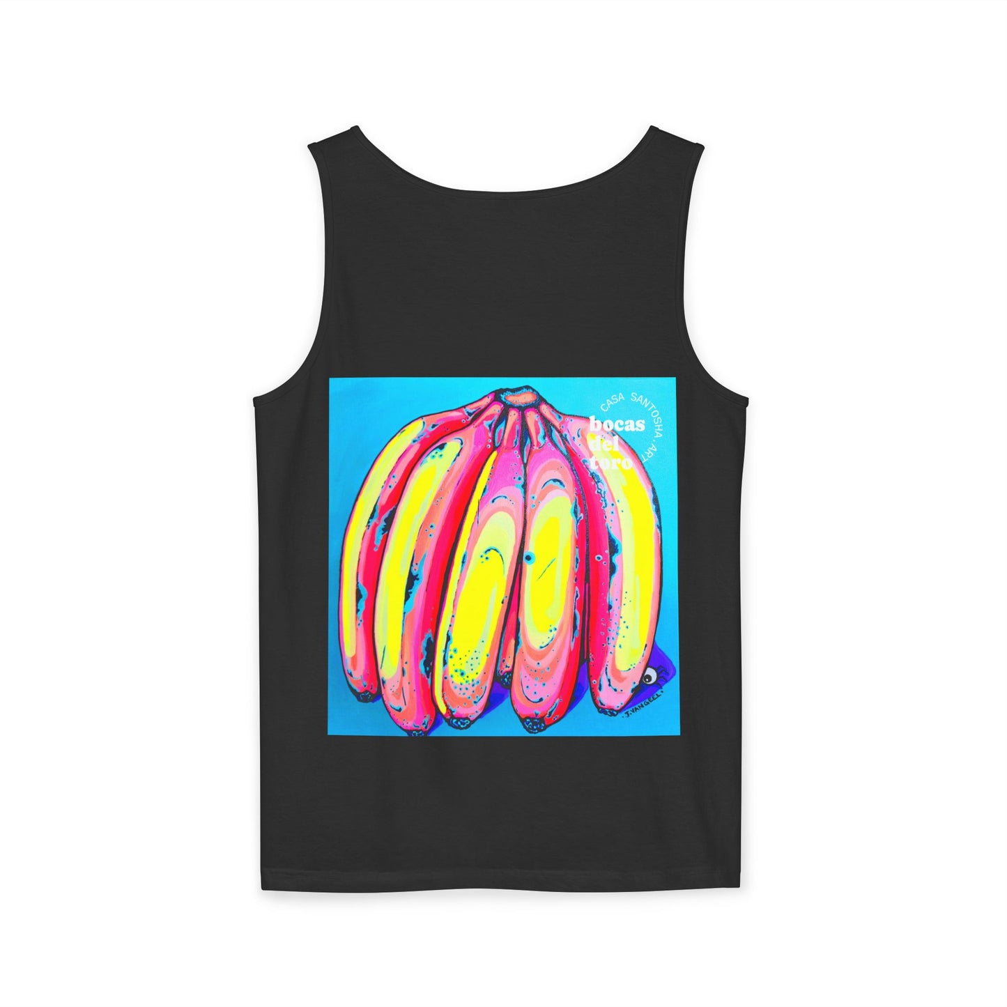 Unisex Neon Fat Bananas Tank Top - Perfect for Summer Vibes