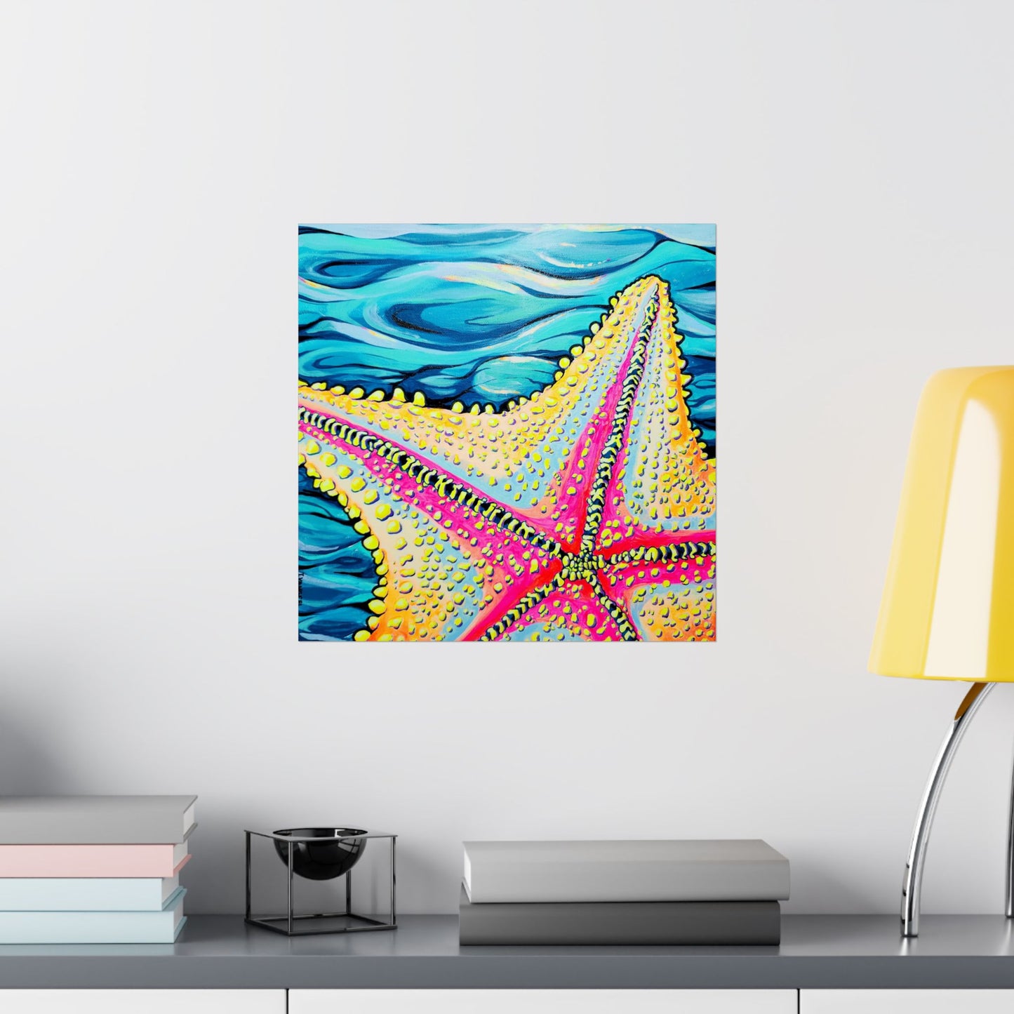 Starfish Beach Bocas Giclée Art Poster