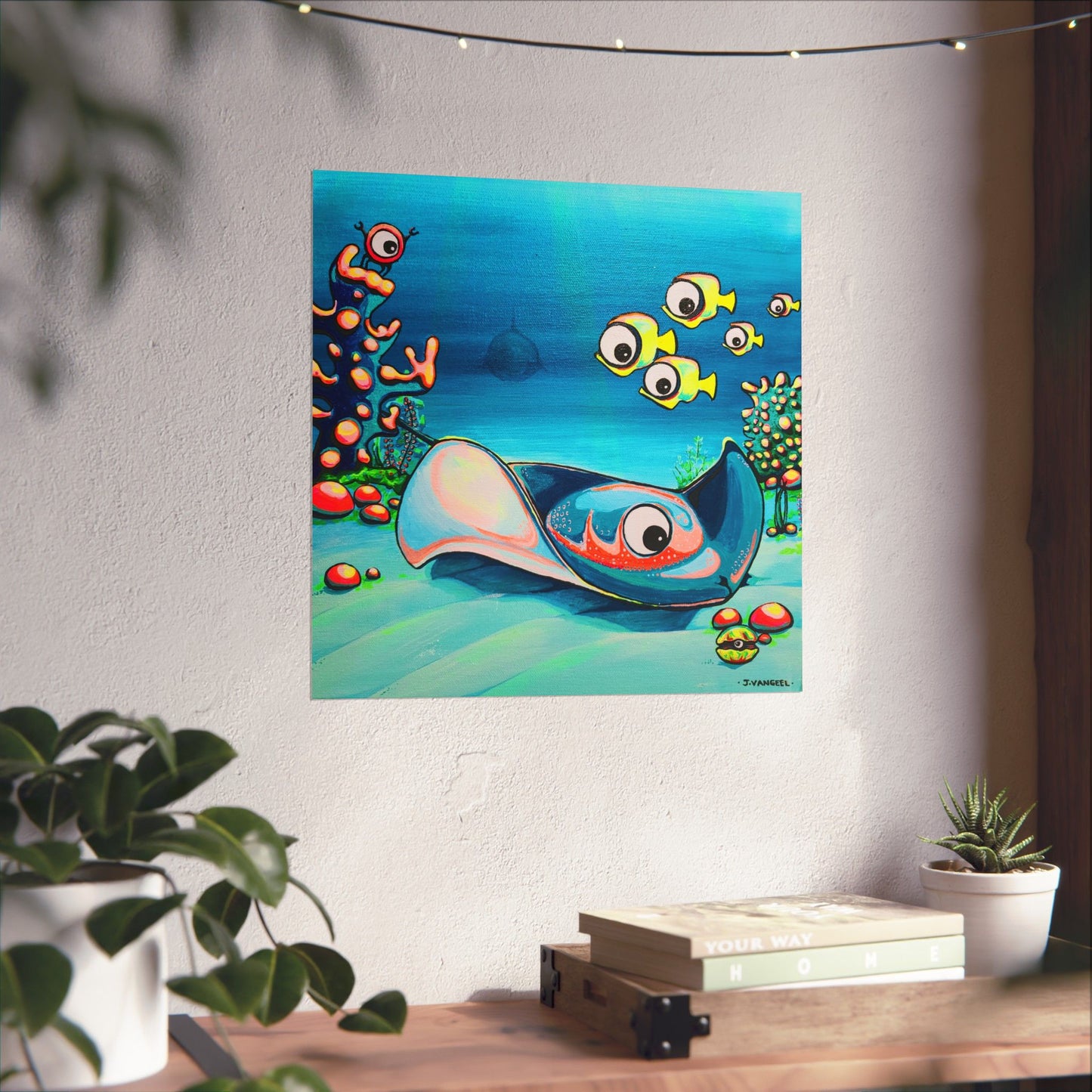 Cyclops Stingray Giclée Art Poster