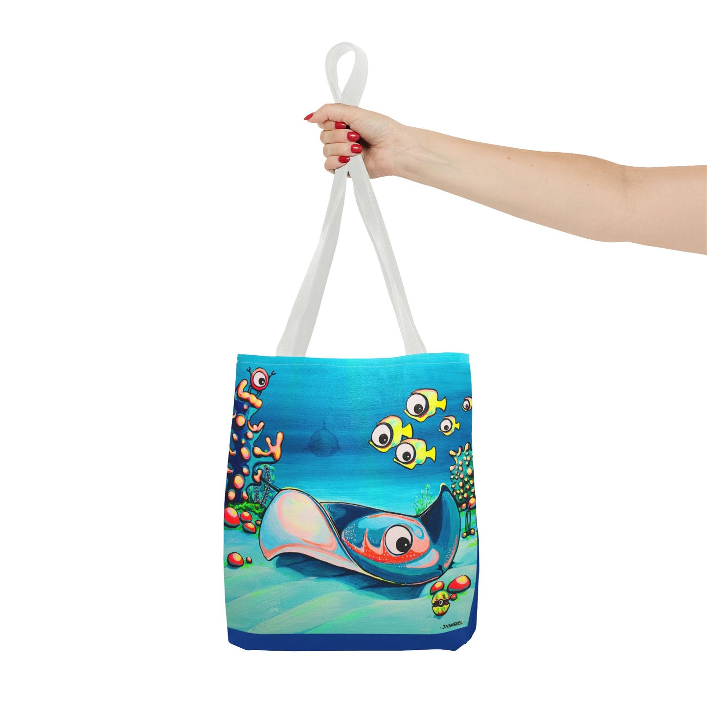 Premium Cyclops Stingray Tote Bag, Original Artist Design, Reusable Shopping Tote, Eco-Friendly