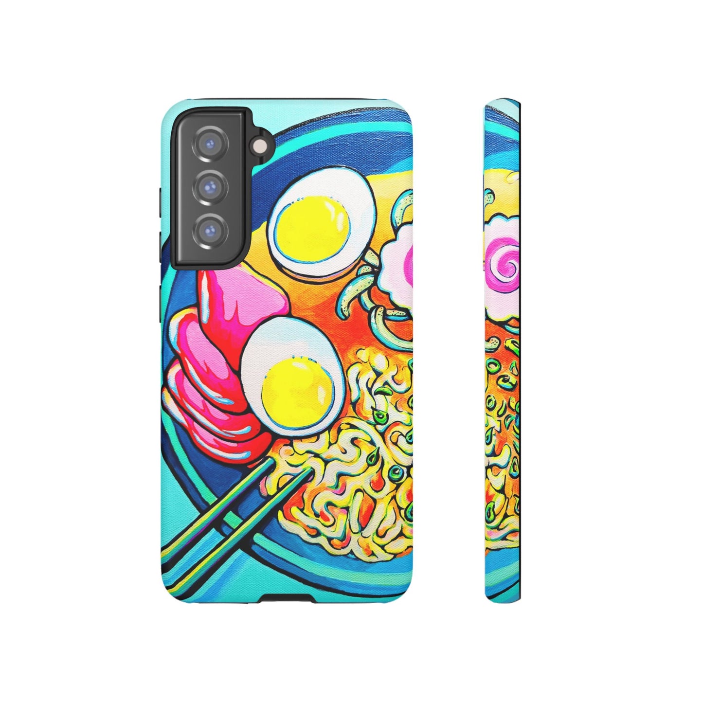 Neon Ramen Tough Phone Case