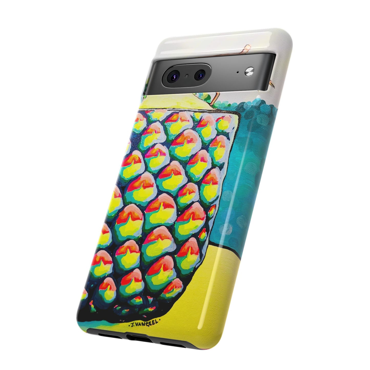 Neon Piña Colada Tough Phone Case