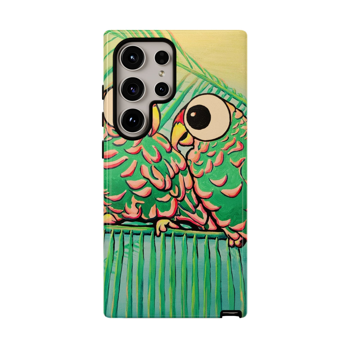 Chatty Cyclops Parrots Tough Phone Case