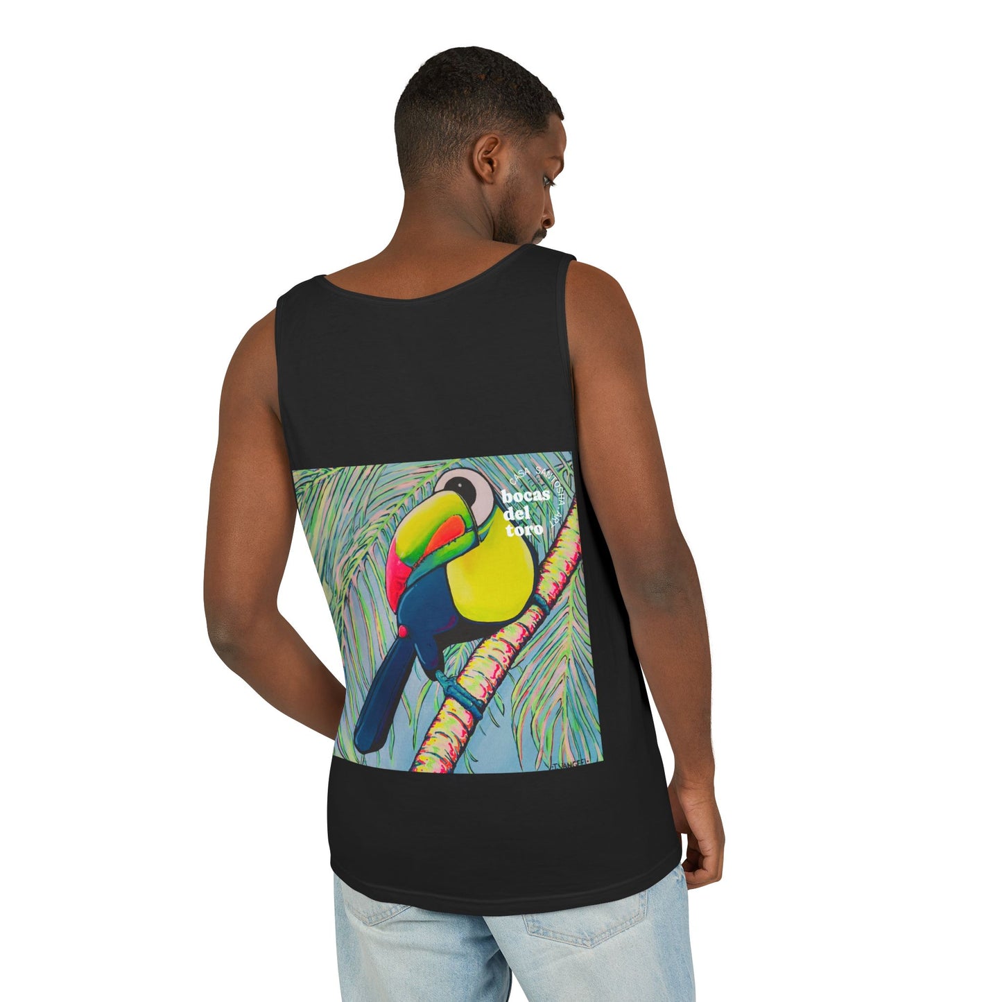 Unisex Cyclops Toucan Tank Top - Perfect for Summer Vibes