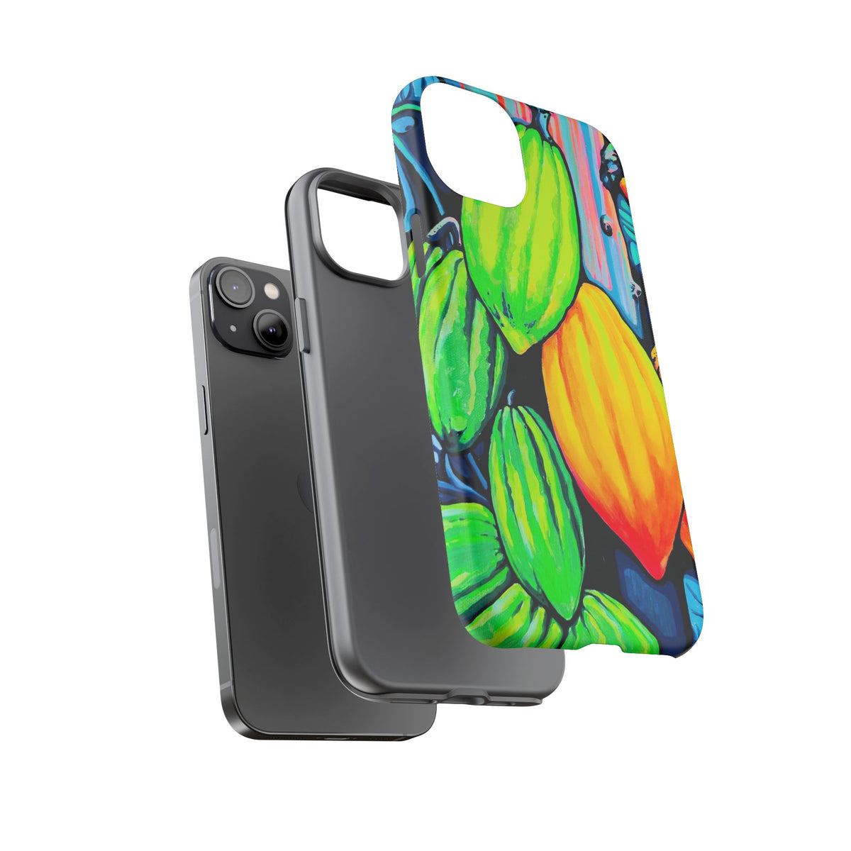 Coque de téléphone robuste Cacao Néon