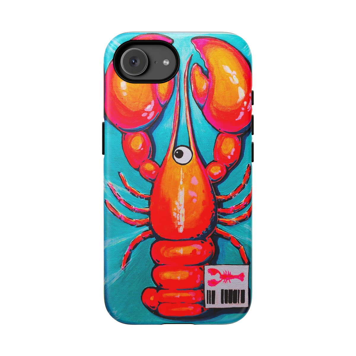 Neon Lobster Tough Phone Case