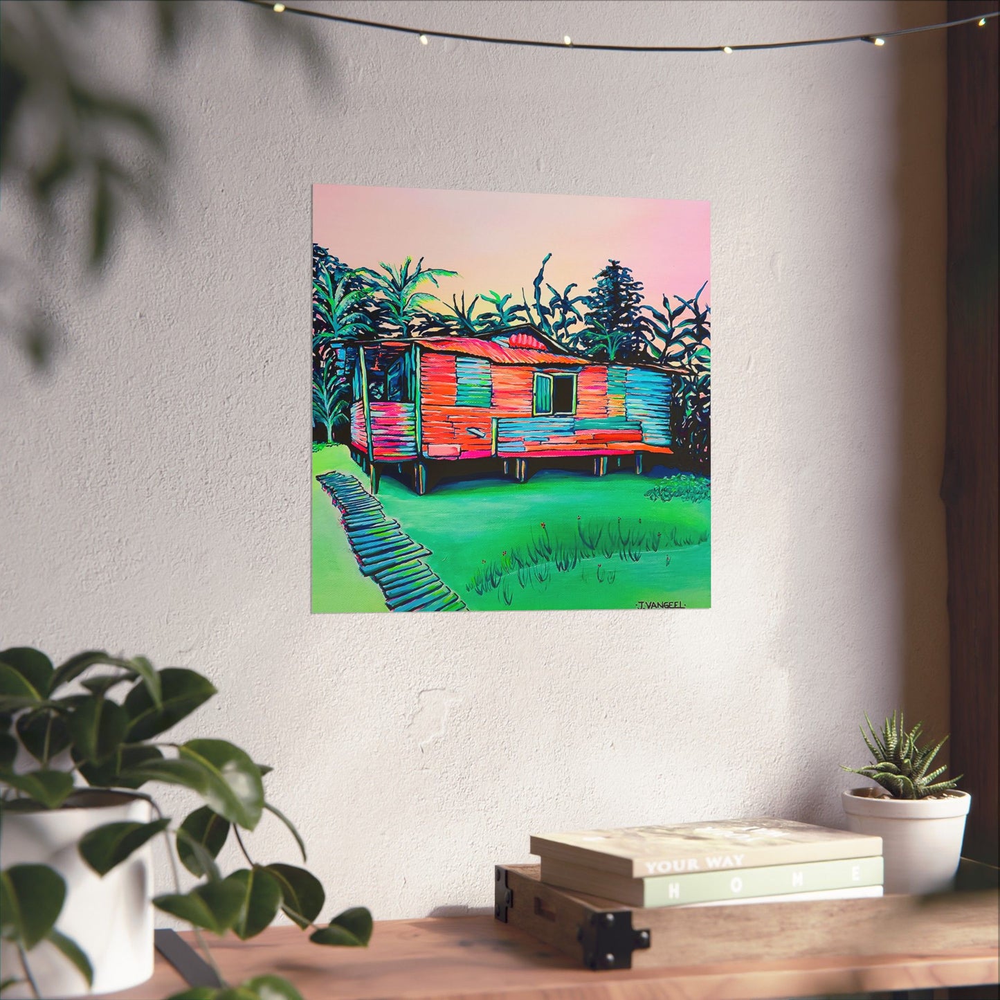 Luis Russell House Bocas Giclée Art Poster