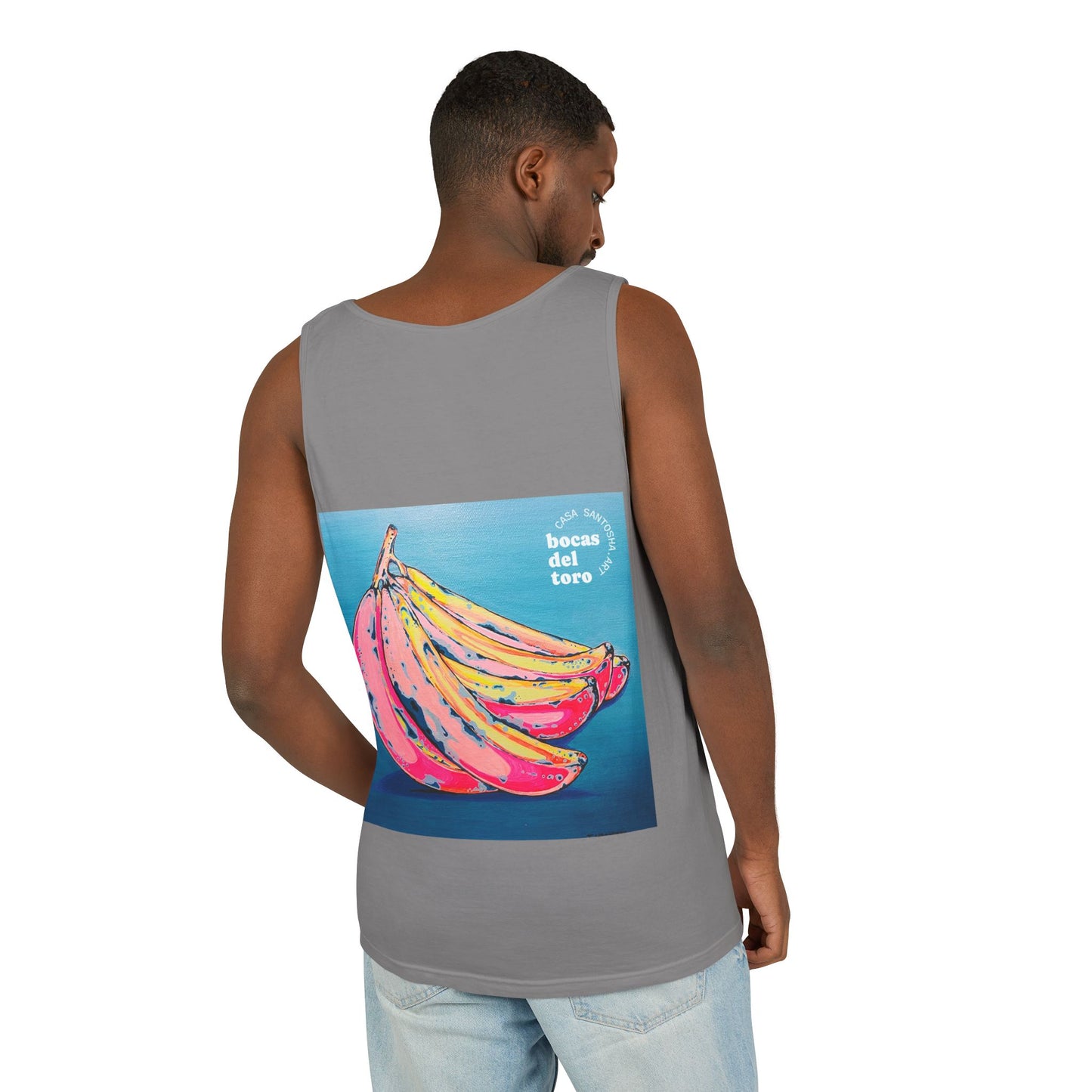 Unisex Neon Banana Tank Top - Perfect for Summer Vibes